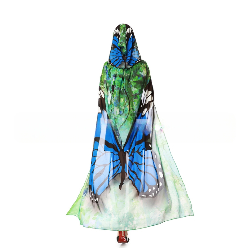 Paabulinnu keep rannarätikuga mähitud seelikuga dekoratiivne liblikkeep Euroopas ja Ameerikas populaarne digitaalselt trükitud liblikkeep