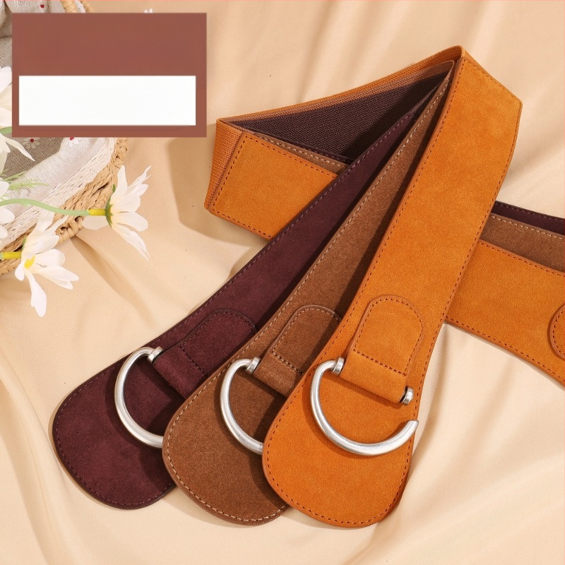 2024 m. moteriškas aukštos kokybės matinio atspalvio, viskoelastinio džinsinio sijono dekoratyvinis diržas, skirtas moterims, pagamintas iš natūralios odos.