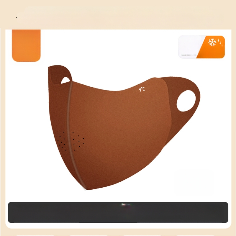 Uus mood soe mask pestav õmblusega leopardprindiga hingav mask 3D näoparandus näita nägu väike tuulekindel talvine ratsutamine