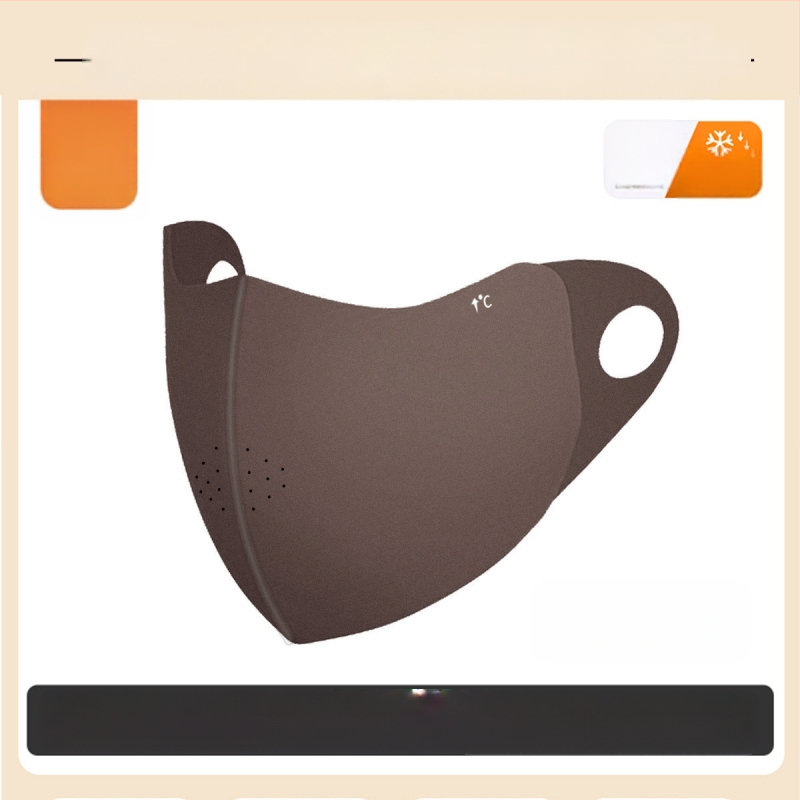 Uus mood soe mask pestav õmblusega leopardprindiga hingav mask 3D näoparandus näita nägu väike tuulekindel talvine ratsutamine