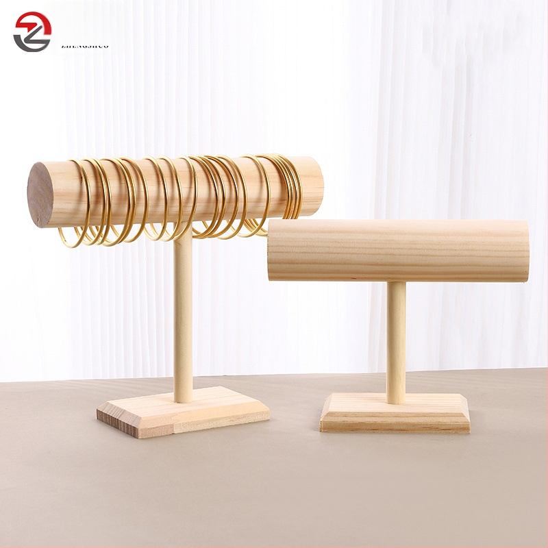 Tömörfa karkötőtartó, karkötőóra, ékszerkiállító állvány, hajgyűrű, fejpánt, ékszertartó, kellékek