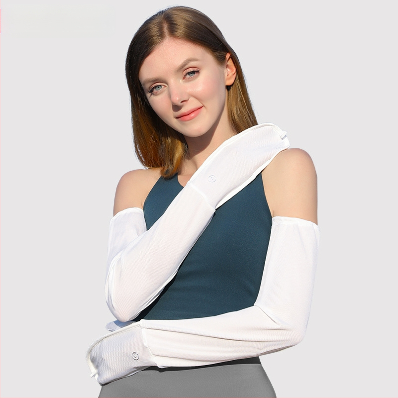 RAYA naiste kott sõrmedele, päikesekaitse varrukas, jääsiidist päikesekaitsekindad, suvine autojuhtimine, UV-kaitsega käekate UPF50+-ga