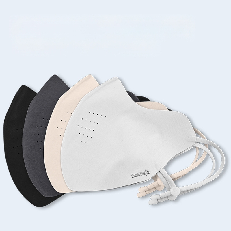 Shu Meijia suvine UPF50 päikesekaitsekreemmask, värviline kollageeniga jäämask, hingav silmanurkade kaitse meestele ja naistele