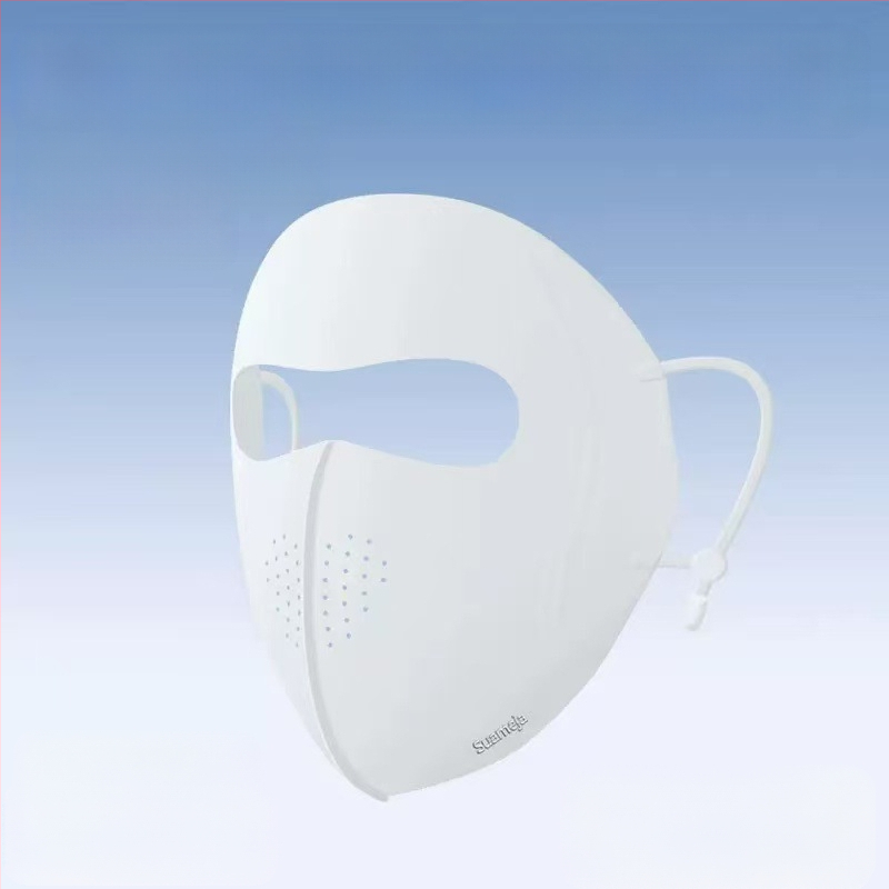 Shu Meijia suvine UPF50 päikesekaitsekreemmask, värviline kollageeniga jäämask, hingav silmanurkade kaitse meestele ja naistele