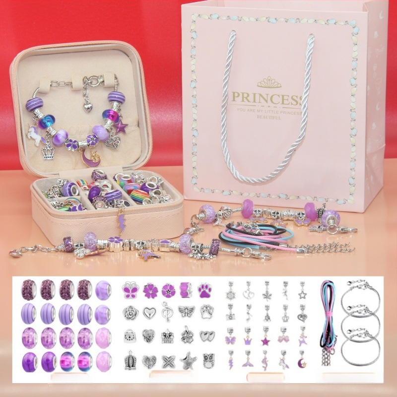 Amazon Euroopas ja Ameerikas müüdav lastele mõeldud helmestega käevõru ülikond 6-12-aastastele tüdrukutele sünnipäevakingiks