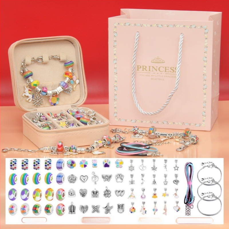 Amazon Euroopas ja Ameerikas müüdav lastele mõeldud helmestega käevõru ülikond 6-12-aastastele tüdrukutele sünnipäevakingiks