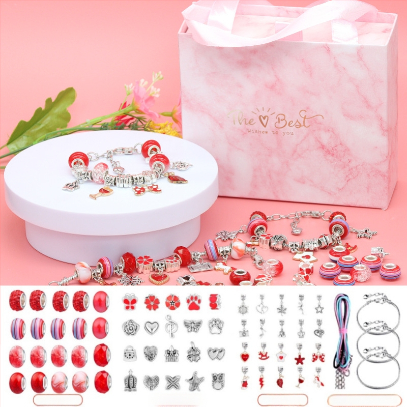 Amazon Euroopas ja Ameerikas müüdav lastele mõeldud helmestega käevõru ülikond 6-12-aastastele tüdrukutele sünnipäevakingiks