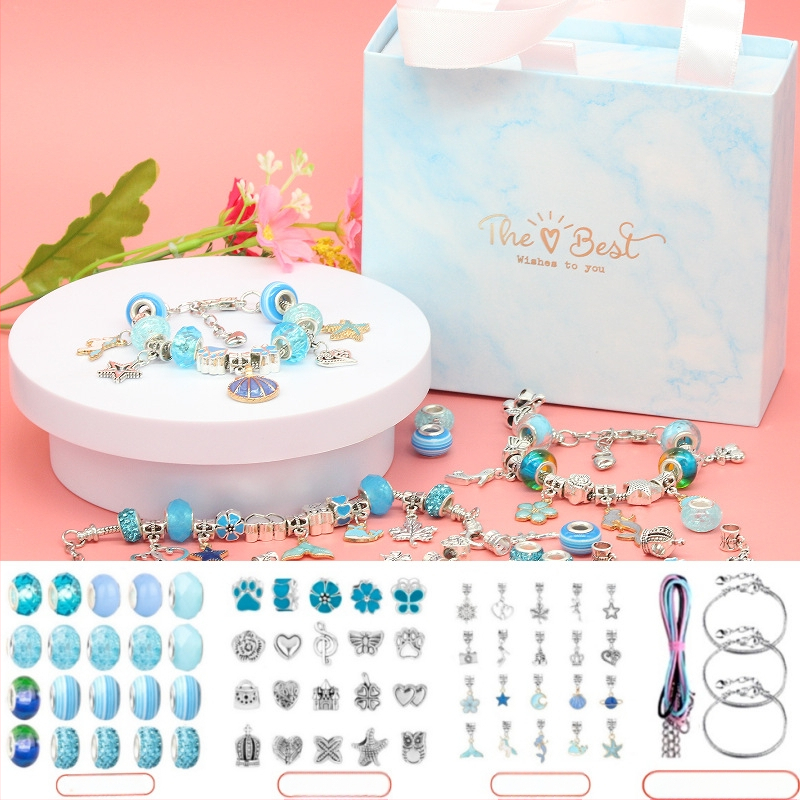 Amazon Euroopas ja Ameerikas müüdav lastele mõeldud helmestega käevõru ülikond 6-12-aastastele tüdrukutele sünnipäevakingiks