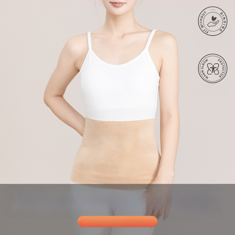 Őszi és téli védőöv férfi és női derékra, meleg hasra, haskörfogatra, gyapjúval bélelt, vastagított övre, meleg hasra, alvásra, hidegálló gyomorvédelemre.