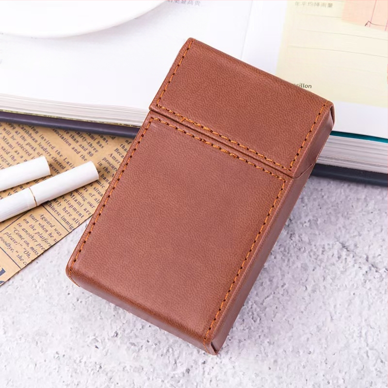 Barkácsolás, határokon átnyúló robbanások, közvetlen gyári beszállítás, kis ajándék cigarettadoboz, PU bőr, férfi és női flip doboz, apák napi ajándék