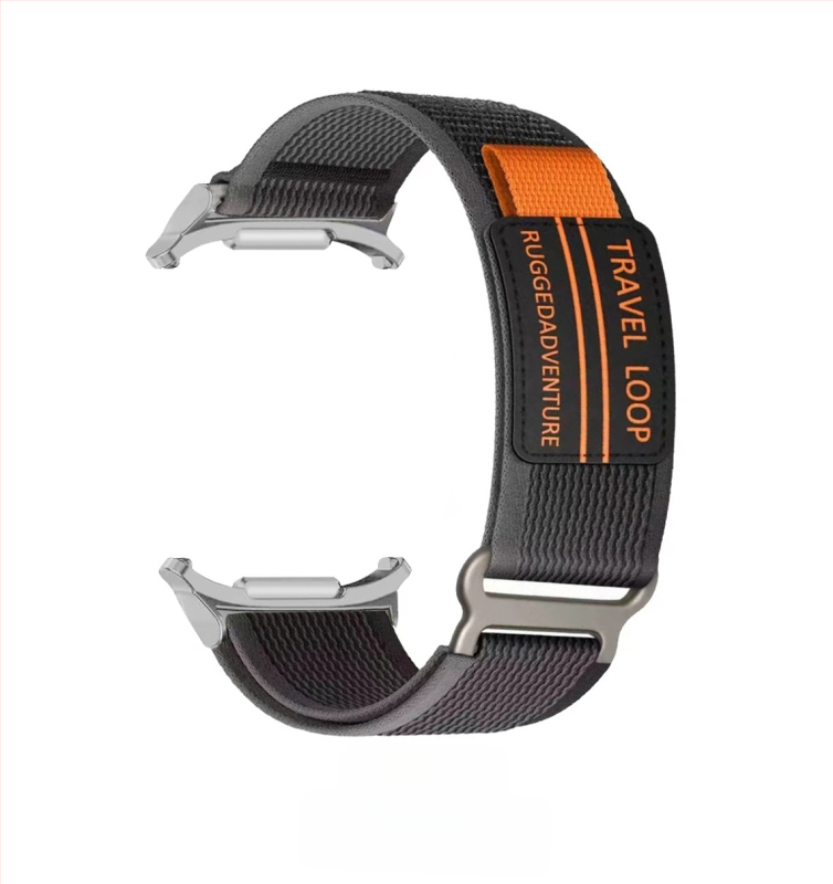 Samsung Galaxy Watch7Ultra dupla szakaszú Wild Trail nejlon tépőzáras, lélegző sportszíjjal kompatibilis