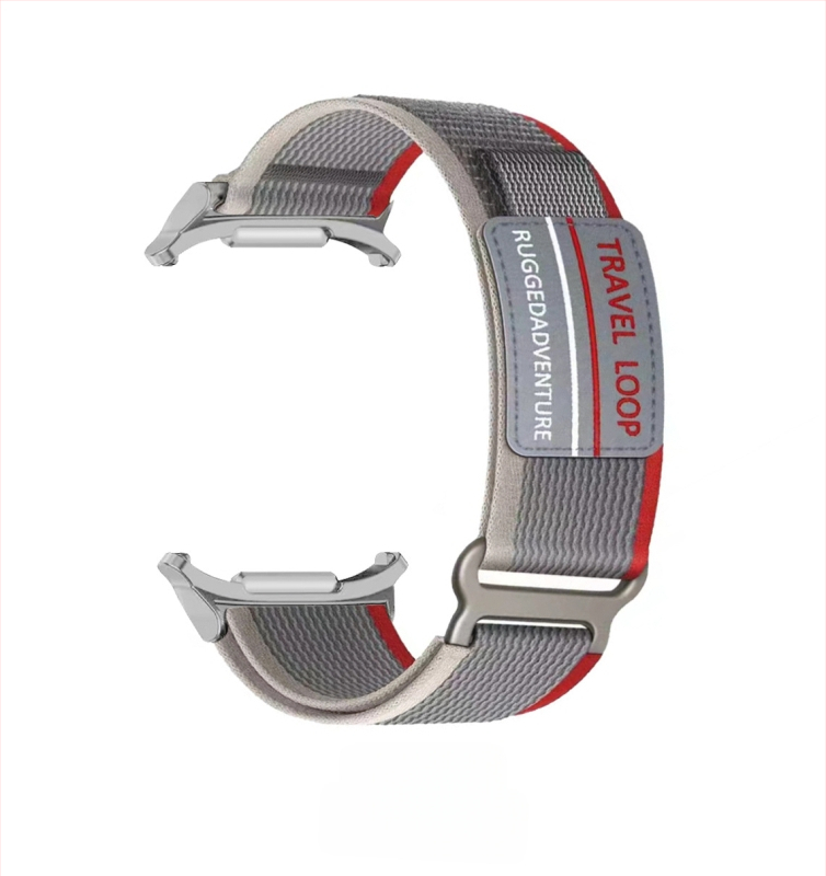 Samsung Galaxy Watch7Ultra dupla szakaszú Wild Trail nejlon tépőzáras, lélegző sportszíjjal kompatibilis