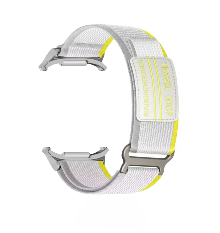 Samsung Galaxy Watch7Ultra dupla szakaszú Wild Trail nejlon tépőzáras, lélegző sportszíjjal kompatibilis