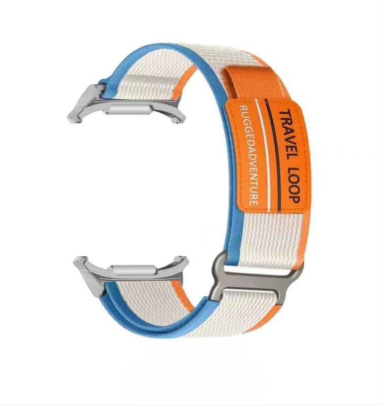 Samsung Galaxy Watch7Ultra dupla szakaszú Wild Trail nejlon tépőzáras, lélegző sportszíjjal kompatibilis