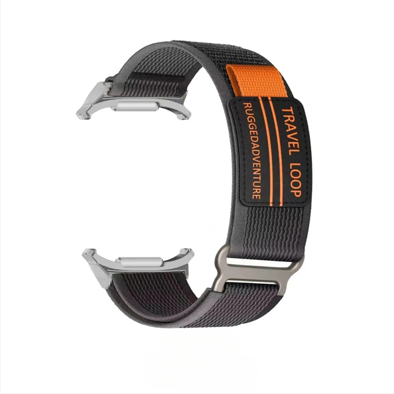 Samsung Galaxy Watch7Ultra dupla szakaszú Wild Trail nejlon tépőzáras, lélegző sportszíjjal kompatibilis