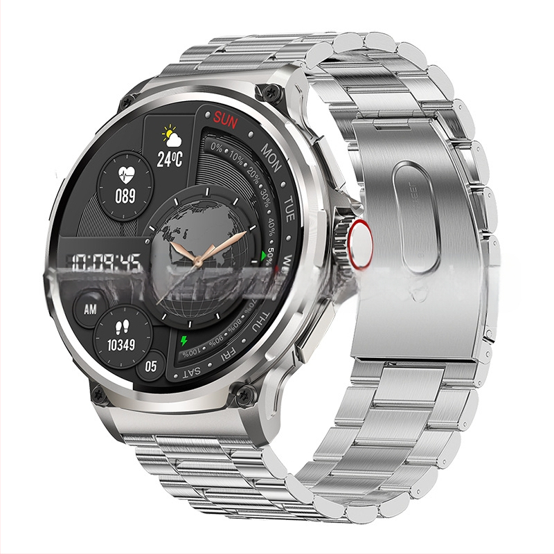 Határokon átnyúló V69 okosóra pulzusméréssel, nagyfelbontású képernyővel, Bluetooth hívással, információs push értesítésekkel, lépésszámlálással és sportfigyeléssel