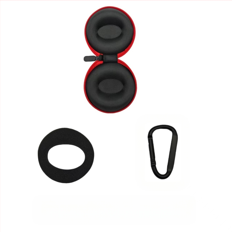 Tiesioginio gamyklinio pardavimo Eva laikrodžių dėžutė, atspari vandeniui ir kritimui, trijų padėčių juodas laikrodžių krepšys, nešiojama Eva laikrodžių laikymo dėžutė.