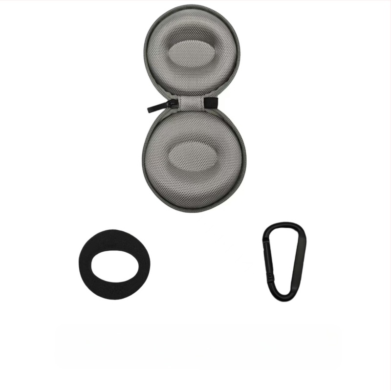 Tiesioginio gamyklinio pardavimo Eva laikrodžių dėžutė, atspari vandeniui ir kritimui, trijų padėčių juodas laikrodžių krepšys, nešiojama Eva laikrodžių laikymo dėžutė.