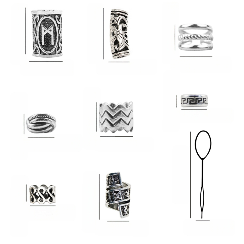 DIY paróka dekoratív hajgyűrű hajkiegészítők különféle ötvözetből készült fejdíszek hajgyűrű öltöny reggae piszkos fonás nagy fonott hajgyűrű