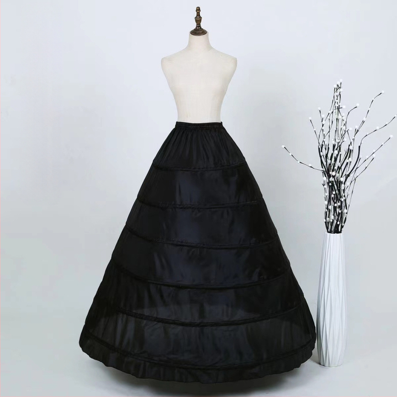 Rūpnīcas tiešā svārki līgavas kāzu kleitai grīdas svārki ārējā tirdzniecība trīs vai četri vai seši apļi elastīga jostas siksna kaula kāzu kleita apakšsvārki