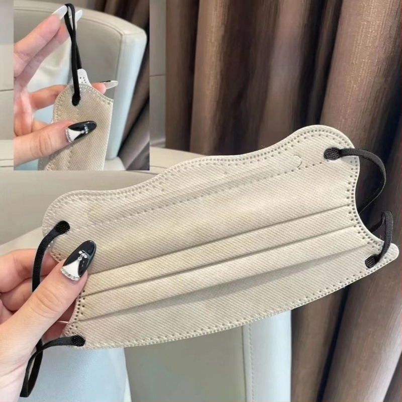 Morandi Color Ιατρική Μάσκα Μίας Χρήσης Ιατρική Χειρουργική Τρισδιάστατο Κύμα Πεταλούδας Β Γωνία Ματιών Προσώπου Γυναικεία Υψηλή Χρωματική Αξία