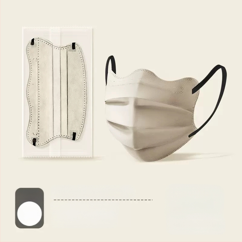 Morandi Color Ιατρική Μάσκα Μίας Χρήσης Ιατρική Χειρουργική Τρισδιάστατο Κύμα Πεταλούδας Β Γωνία Ματιών Προσώπου Γυναικεία Υψηλή Χρωματική Αξία