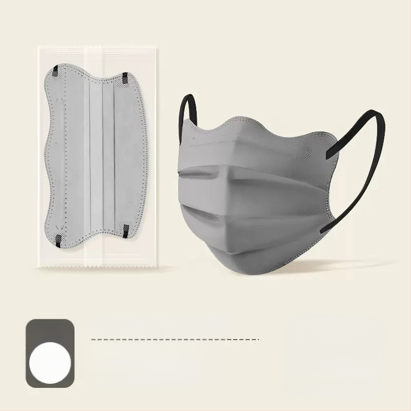 Morandi Color Ιατρική Μάσκα Μίας Χρήσης Ιατρική Χειρουργική Τρισδιάστατο Κύμα Πεταλούδας Β Γωνία Ματιών Προσώπου Γυναικεία Υψηλή Χρωματική Αξία