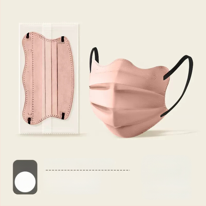 Morandi Color Ιατρική Μάσκα Μίας Χρήσης Ιατρική Χειρουργική Τρισδιάστατο Κύμα Πεταλούδας Β Γωνία Ματιών Προσώπου Γυναικεία Υψηλή Χρωματική Αξία