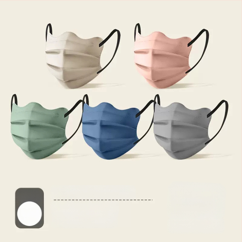 Morandi Color Ιατρική Μάσκα Μίας Χρήσης Ιατρική Χειρουργική Τρισδιάστατο Κύμα Πεταλούδας Β Γωνία Ματιών Προσώπου Γυναικεία Υψηλή Χρωματική Αξία