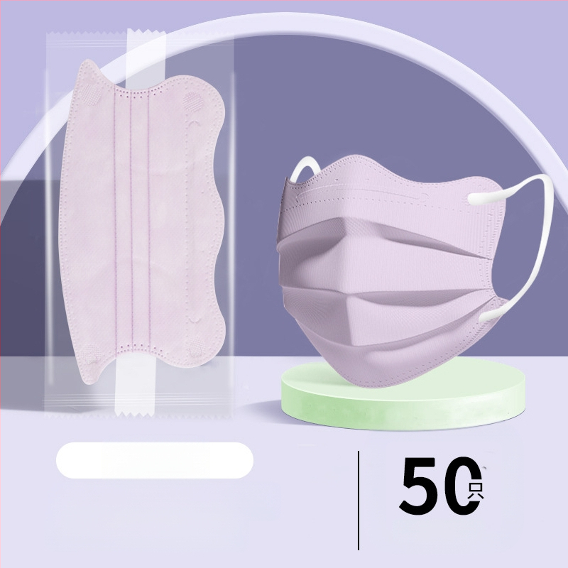 Morandi Color Ιατρική Μάσκα Μίας Χρήσης Ιατρική Χειρουργική Τρισδιάστατο Κύμα Πεταλούδας Β Γωνία Ματιών Προσώπου Γυναικεία Υψηλή Χρωματική Αξία