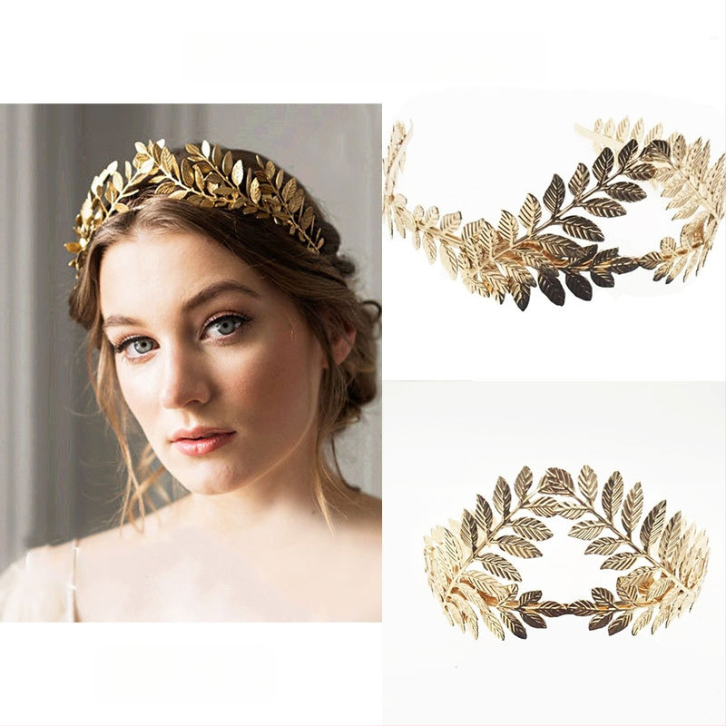 Euroopa ja Ameerika metalllehest peapael, peapael, barokkne lehekroon, pruudi peakate, juuste aksessuaarid, lehekroon, peakate