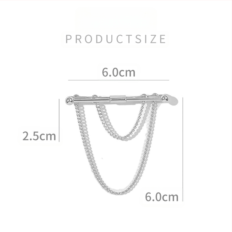 Univerzális inggallér, csatos gallér, csatos bojtos nyakkendő, stift, hosszú gallér, nyakkendő, gallértartó, fém bross