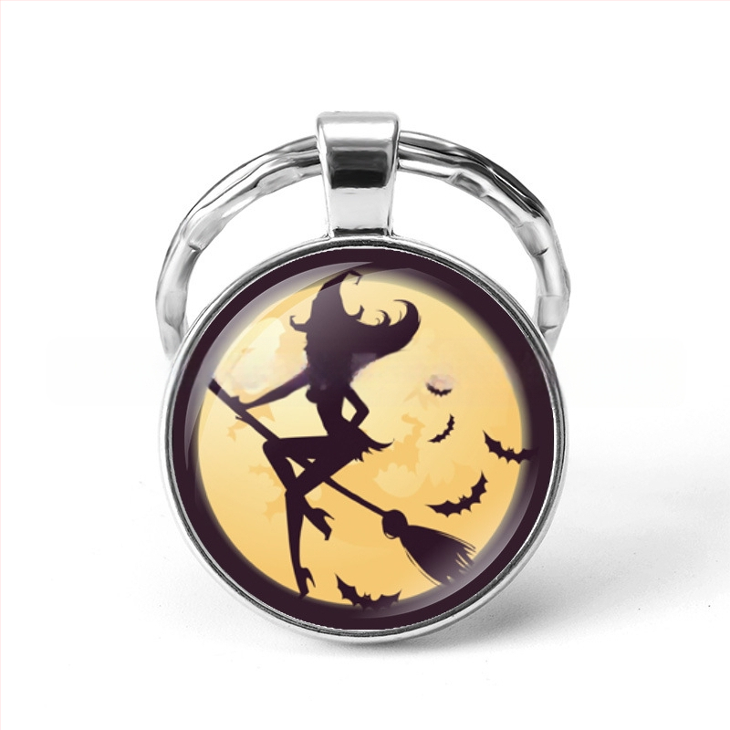 kívánság AliExpress robbanások Halloween idő drágakő fém kulcstartó külkereskedelmi ékszergyártók nagykereskedelme