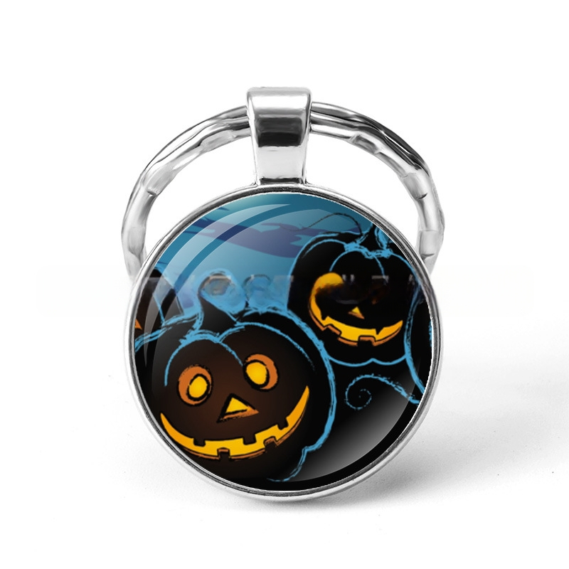 kívánság AliExpress robbanások Halloween idő drágakő fém kulcstartó külkereskedelmi ékszergyártók nagykereskedelme