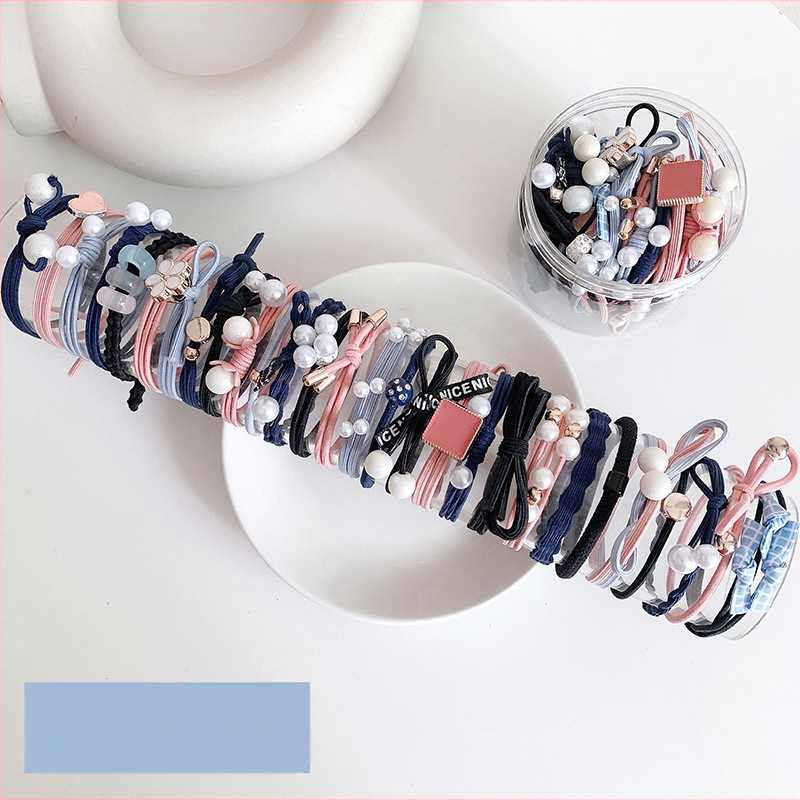 Korėjietiško stiliaus interneto įžymybių guminė juosta moterims, naujas stilius, paprasta galvos virvė, konservuotas kaklaraištis, mielas plaukų virvė, Mori stiliaus mergaičių plaukų žiedinis galvos apdangalas