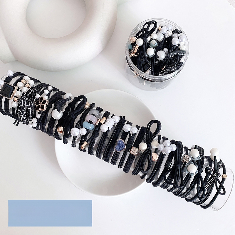 Korėjietiško stiliaus interneto įžymybių guminė juosta moterims, naujas stilius, paprasta galvos virvė, konservuotas kaklaraištis, mielas plaukų virvė, Mori stiliaus mergaičių plaukų žiedinis galvos apdangalas