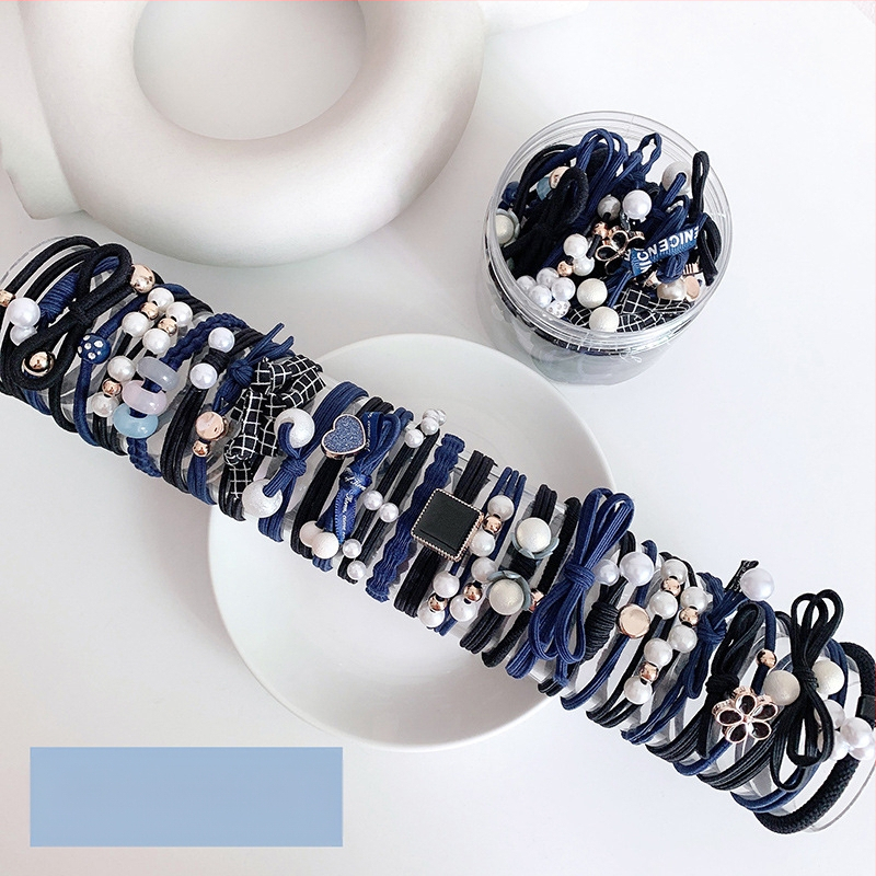 Korėjietiško stiliaus interneto įžymybių guminė juosta moterims, naujas stilius, paprasta galvos virvė, konservuotas kaklaraištis, mielas plaukų virvė, Mori stiliaus mergaičių plaukų žiedinis galvos apdangalas