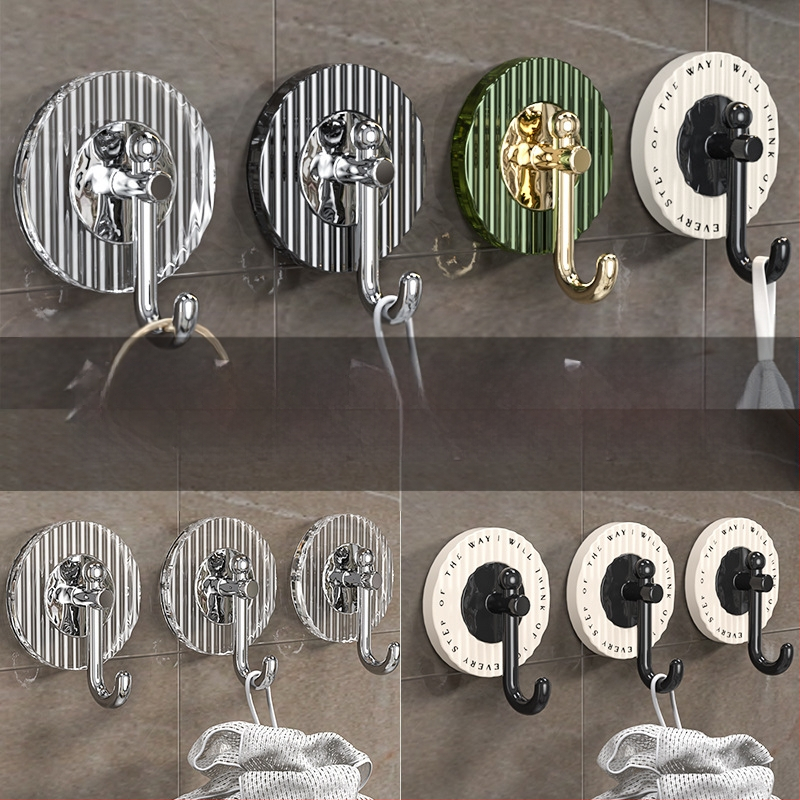 Ľahký luxusný háčik, samolepiaci, silný, nosný, neperforovaný, kúpeľňový, toaletný háčik na stenu, dvere, zadné bezšvíkové háčiky na uteráky