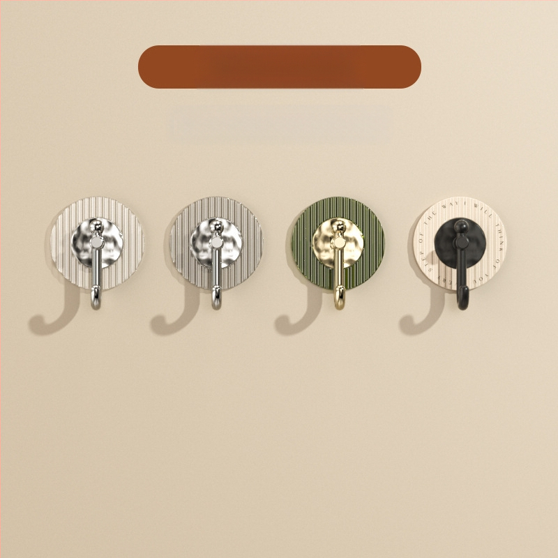 Ľahký luxusný háčik, samolepiaci, silný, nosný, neperforovaný, kúpeľňový, toaletný háčik na stenu, dvere, zadné bezšvíkové háčiky na uteráky