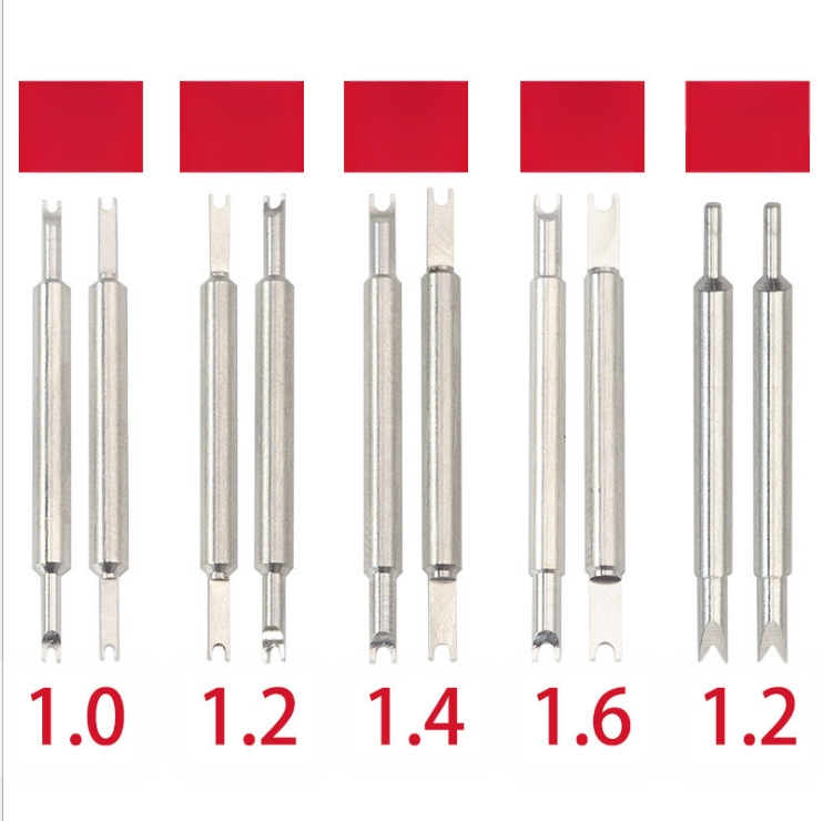 Órajavító szerszámok, Fülfogók, 6825 Fül szétszerelő és összeszerelő fogók, Fülfogó köteg, V alakú fül eltávolító fogók, Övlehúzó