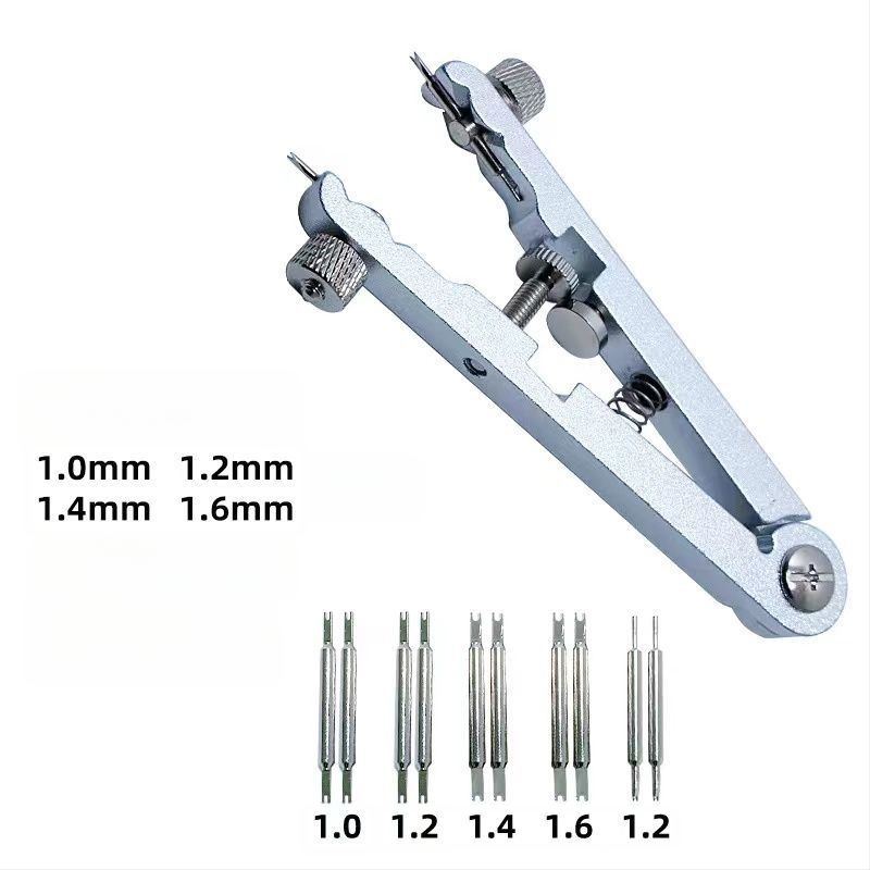 Órajavító szerszámok, Fülfogók, 6825 Fül szétszerelő és összeszerelő fogók, Fülfogó köteg, V alakú fül eltávolító fogók, Övlehúzó