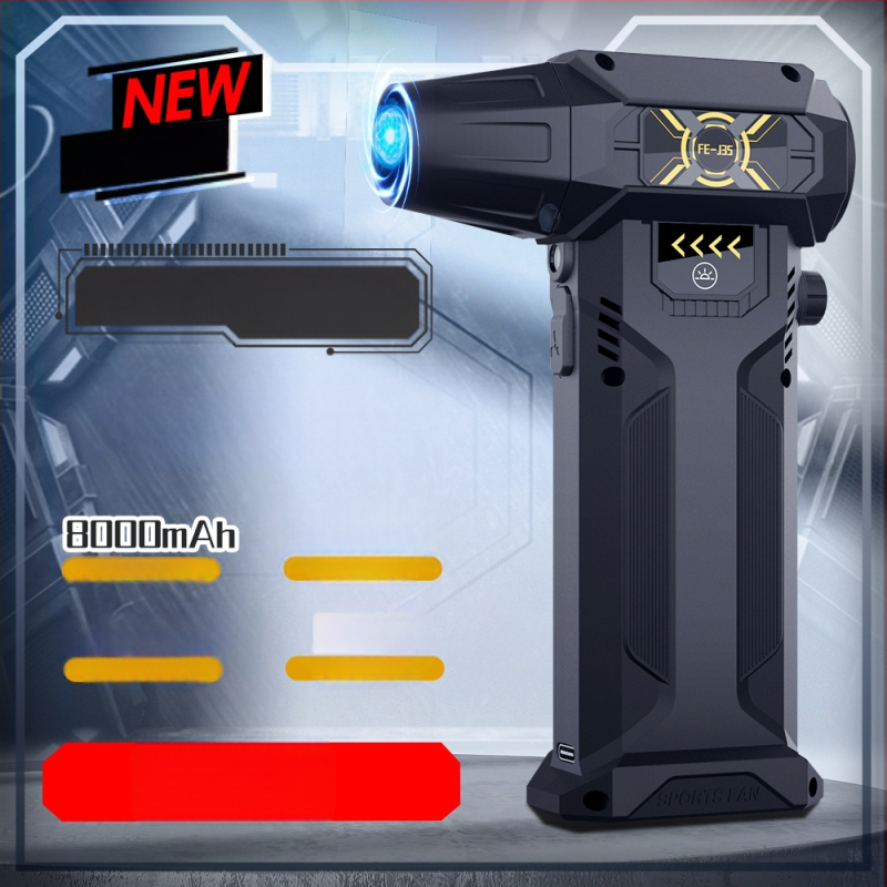 130 000 apsisukimų nešiojamas smurtinis turbo ventiliatorius, itin vėjo greičio reguliavimas su lengvu dulkių surinktuvu automobiliniam dulkių siurbliui