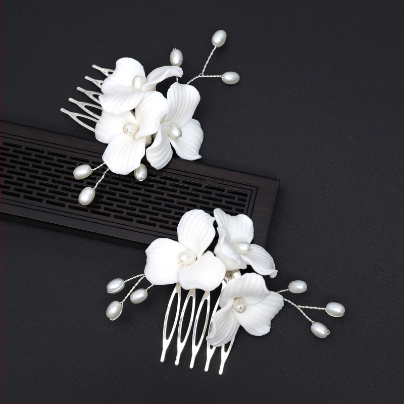 Senovinio stiliaus hanfu plaukų aksesuarai, rankomis austos keraminės šukos, mergaitės nulūžusių plaukų artefaktas, Xiuhe sušukuotos plaukų šukos, nuotakos galvos apdangalas