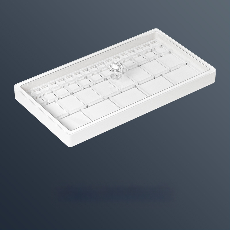 Órajavítás óraalkatrészek porvédő doboz óraszerkezet tárcsával osztott tűtároló doboz precíziós alkatrészek porvédő