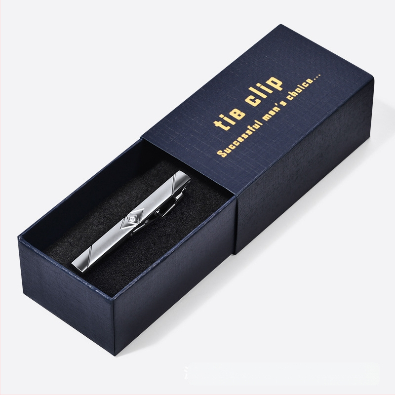 Äriline ametlik meeste kraeklamber 6cm moodne Korea stiilis Briti lipsuklamber hõbedane krae nööpnõelaga hulgimüük