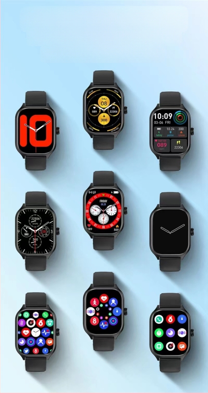 Huaqiangbei uus Huami F4 nutikell 2.1 suure ekraaniga Bluetooth-kõnede, hingavuse ja muusika mängimise, pulsi ja spordiga