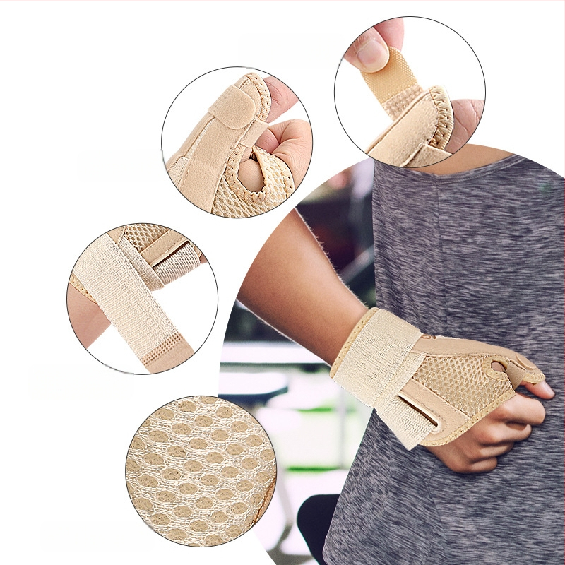 Sportska zaštita za zglob, prozračna traka, fiksna potpora za palac, štitnik za zglob, omotač za tetive, kompresijske rukavice s čičkom