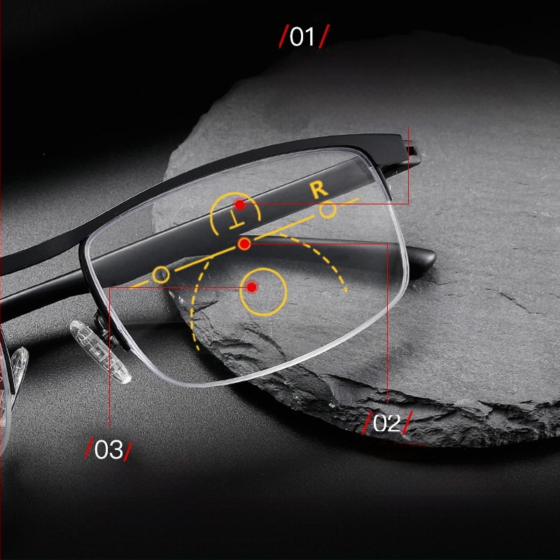 Új, belső progresszív multifokális presbyopia szemüveg, intelligens zoom, kék fény elleni védelem, presbyopia szemüveg, távolra néző szemüveg, közelre néző szemüveg nagykereskedelemben