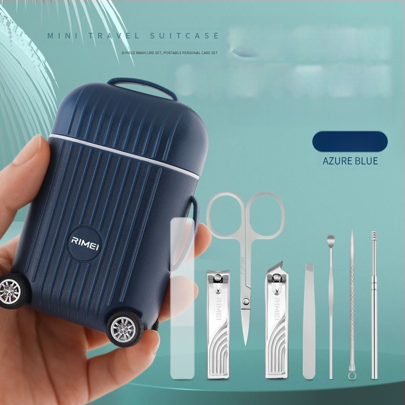 JINDA Ri US nagų kirpimo mašinėlių rinkinys, 8 dalys, pilnas nagų kirpimo mašinėlių rinkinys, nagų kirpimo mašinėlė, nagų kirpimo mašinėlė, ausų kirpimo mašinėlė, nagų kirpimo mašinėlė, šlifavimo dildė