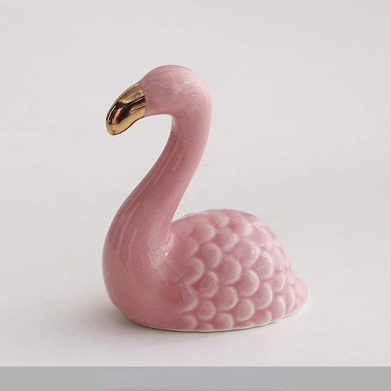 Ins Kaunistused Piiriülene Keraamiline Loominguline Elevandi Mini Jänese Sõrmus Kaelakee Ehete Riiul Loomaakna Väikesed Kaunistused